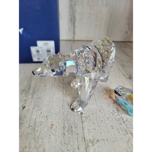 Swarovski Siku Polar bear 1053154 crystal home decor figure - Picture 9 of 10